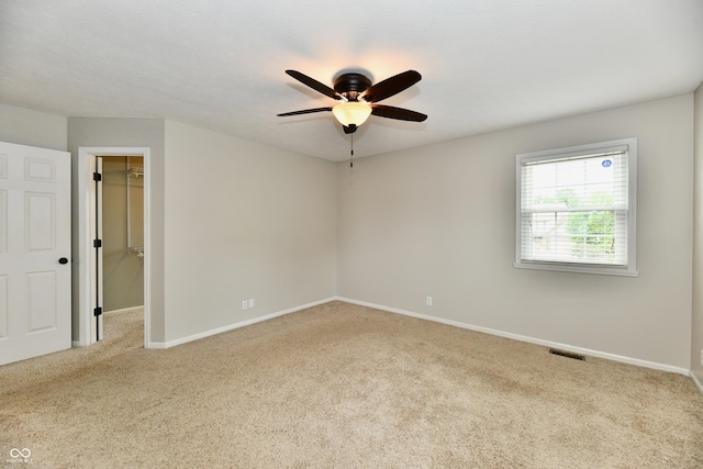 3675 Homestead Cir E, Plainfield, IN 46168 - carpeted empty room with ceiling fan and baseboards
