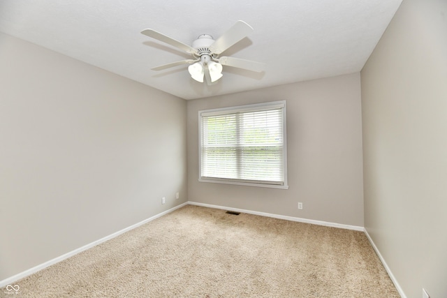 3675 Homestead Cir E, Plainfield, IN 46168 - carpeted empty room with ceiling fan and baseboards
