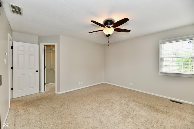 3675 Homestead Cir E, Plainfield, IN 46168 - empty room featuring ceiling fan and carpet