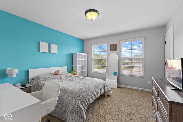 1425 Turkington Ct, Greenwood, IN 46143 - carpeted bedroom with baseboards