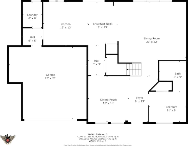 1425 Turkington Ct, Greenwood, IN 46143 - view of home floor plan