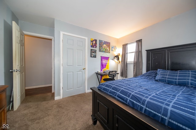 5514 Meckes Ln, Indianapolis, IN 46237 - bedroom with carpet flooring and baseboards