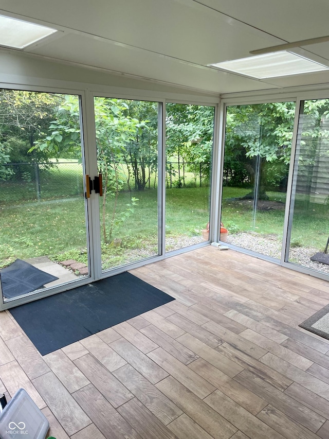 7410 Crickwood Pl, Indianapolis, IN 46268 - view of unfurnished sunroom