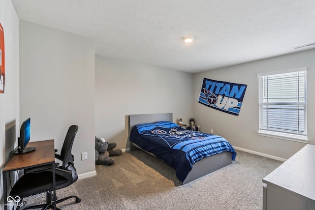 338 Limerick Ln, Pendleton, IN 46064 - carpeted bedroom featuring baseboards and a desk