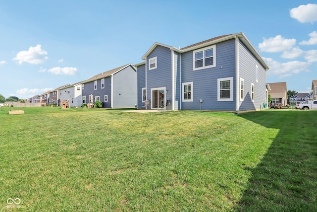 338 Limerick Ln, Pendleton, IN 46064 - back of property with a lawn and a residential view