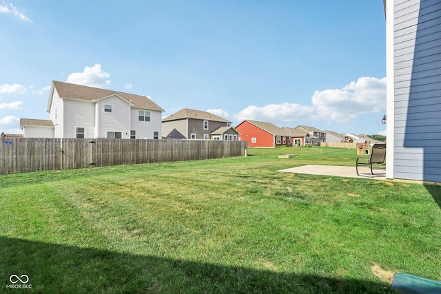 338 Limerick Ln, Pendleton, IN 46064 - view of yard featuring a residential view and a patio