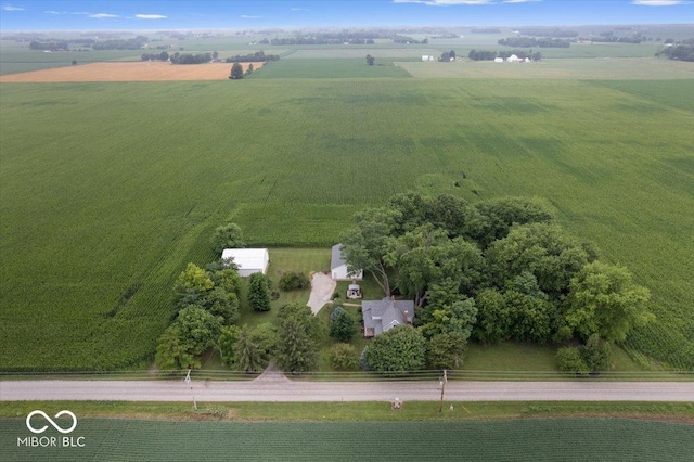 3160 S 50 E, Lebanon, IN 46052 - aerial view of sparsely populated area