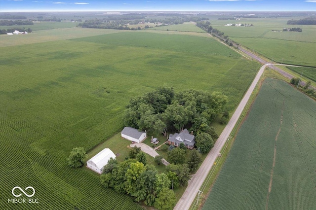 3160 S 50 E, Lebanon, IN 46052 - view of property location featuring rural landscape and large plots for crops