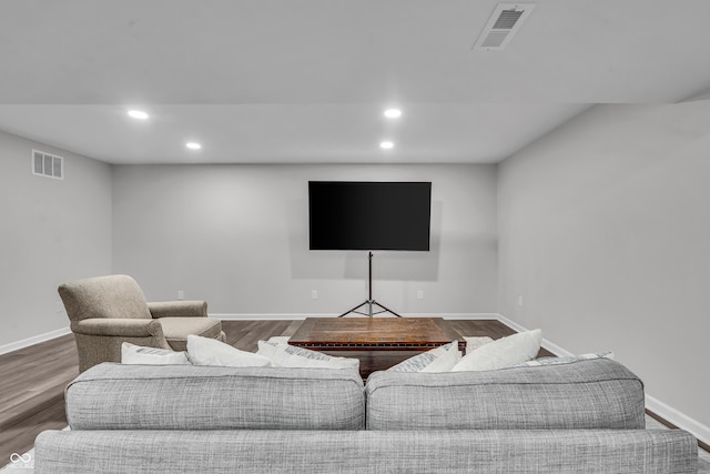 19174 Foley Dr, Westfield, IN 46074 - living room featuring recessed lighting and wood finished floors