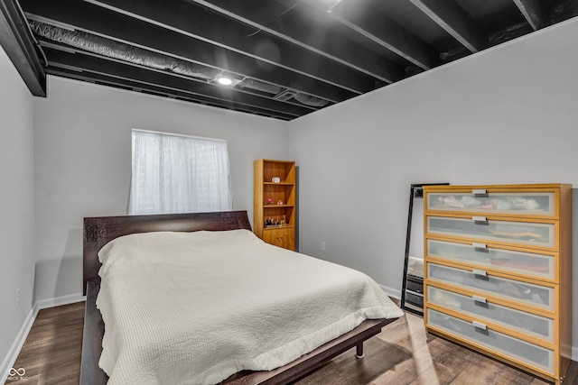 19174 Foley Dr, Westfield, IN 46074 - bedroom with baseboards and wood finished floors