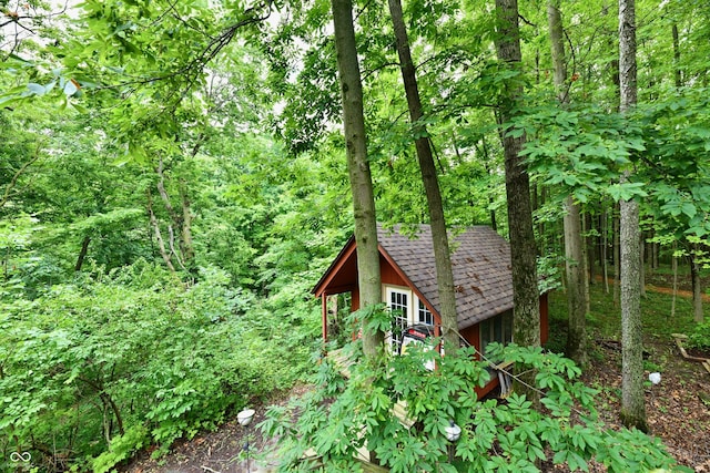 5202 Hill Valley Dr, Pittsboro, IN 46167 - view of wooded area
