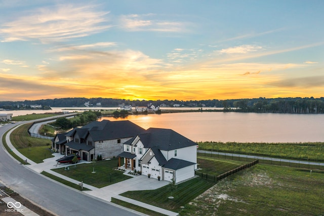 13644 Haven Cove Ln, Fishers, IN 46055 - dock area with a water view