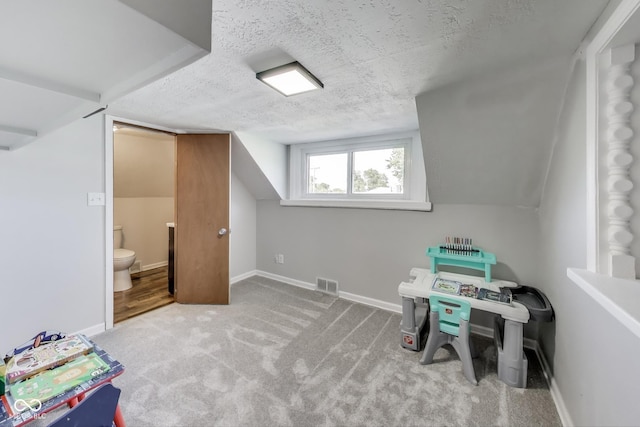 307 E Walnut St, Lebanon, IN 46052 - carpeted office space featuring a textured ceiling