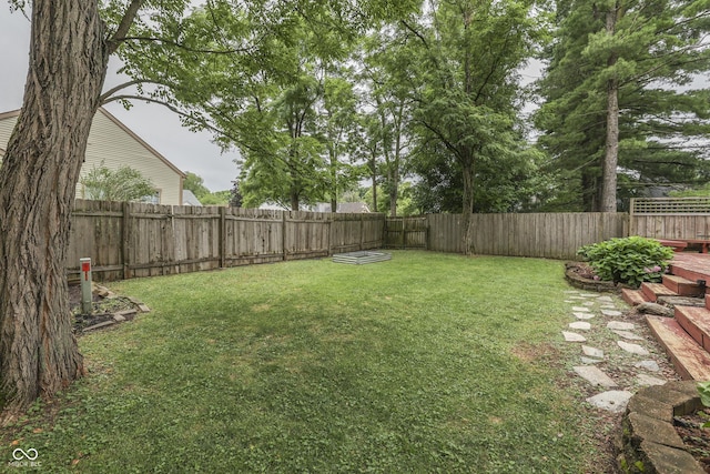 9676 Spruce Ln, Fishers, IN 46038 - view of fenced backyard