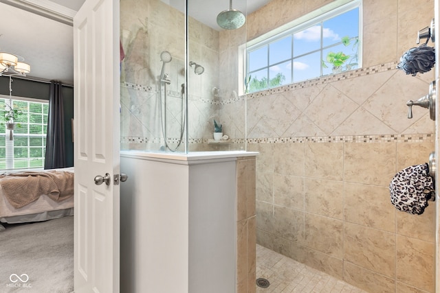 13816 Ambria Dr, Mccordsville, IN 46055 - ensuite bathroom featuring a walk in shower