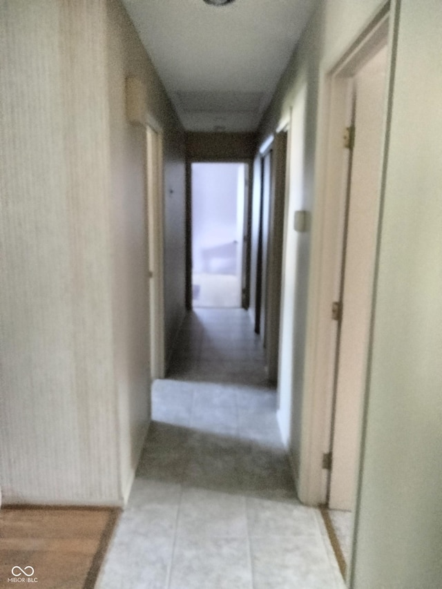4008 Washington St, Columbus, IN 47203 - corridor with tile patterned flooring
