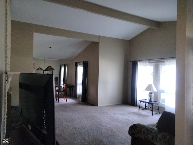 4008 Washington St, Columbus, IN 47203 - view of carpeted living room