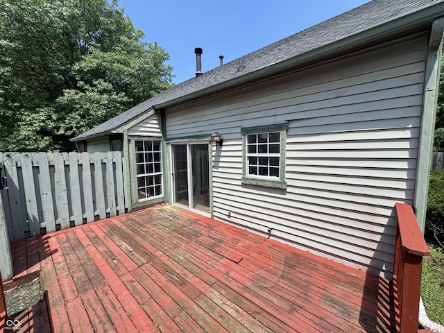 9716 Spruce Ln, Fishers, IN 46038 - view of deck