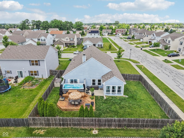 897 Sommersweet Run, Greenwood, IN 46143 - aerial perspective of suburban area
