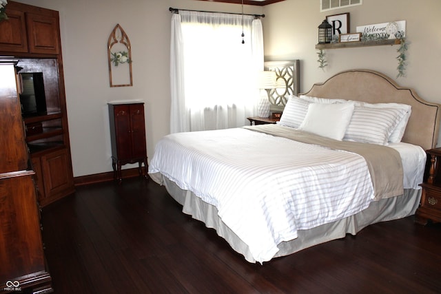 6022 S 550th Rd E, Franklin, IN 46131 - bedroom featuring wood finished floors and baseboards