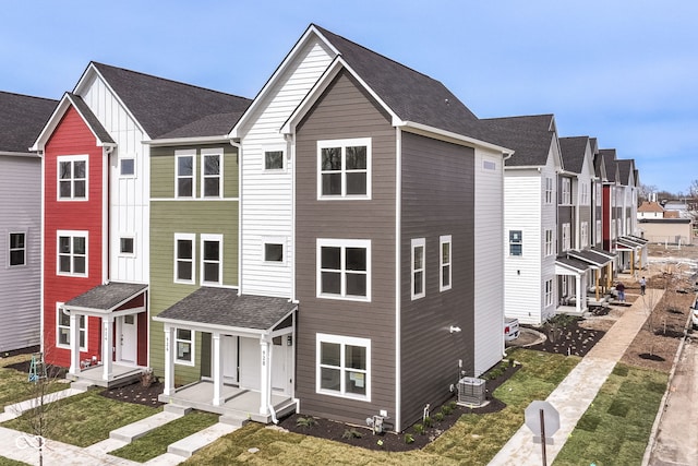 2416 Winthrop Ave, Indianapolis, IN 46205 - multi unit property featuring a residential view and a front lawn