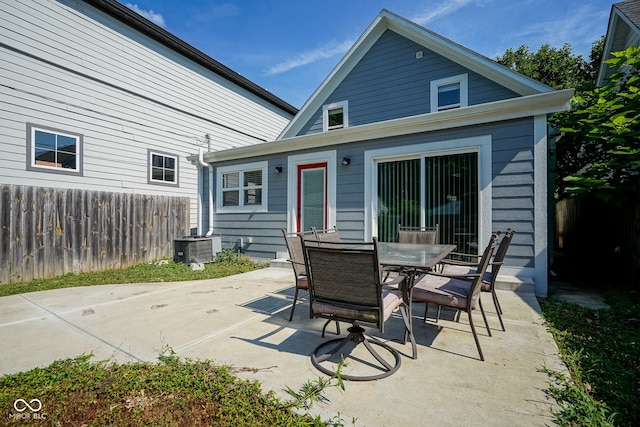 1409 Terrace Ave, Indianapolis, IN 46203 - view of patio featuring outdoor dining space