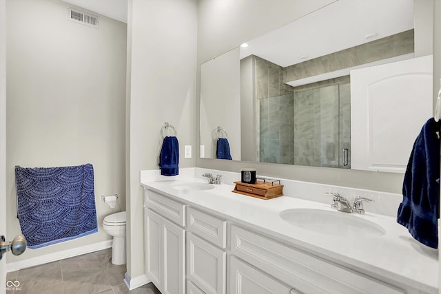887 Tuxedo Dr, Westfield, IN 46074 - bathroom featuring double vanity and tiled shower