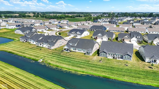 887 Tuxedo Dr, Westfield, IN 46074 - aerial perspective of suburban area with a nearby body of water
