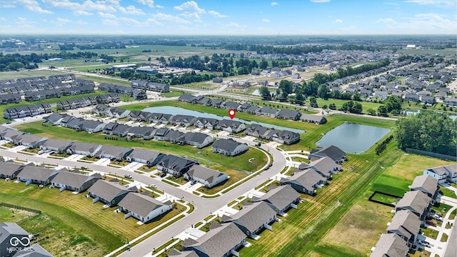 887 Tuxedo Dr, Westfield, IN 46074 - aerial view of property's location featuring a large body of water and nearby suburban area