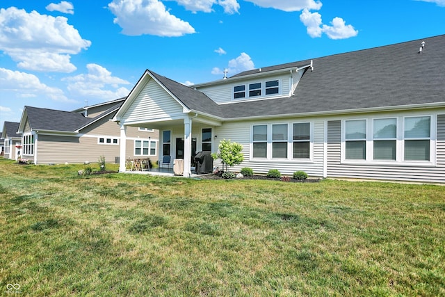 887 Tuxedo Dr, Westfield, IN 46074 - back of house with a patio area and a yard