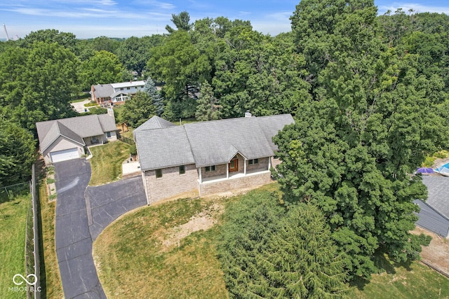3772 Brill Rd, Indianapolis, IN 46227 - view from above of property