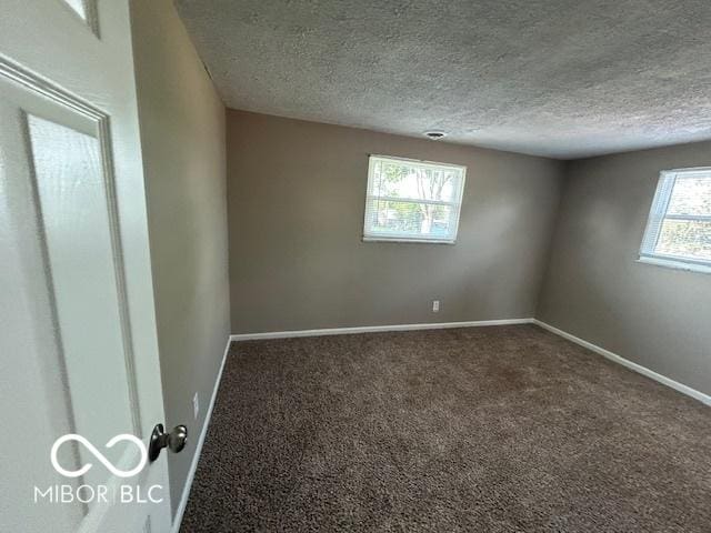 2732 Morning Star Dr, Indianapolis, IN 46229 - carpeted empty room featuring a textured ceiling