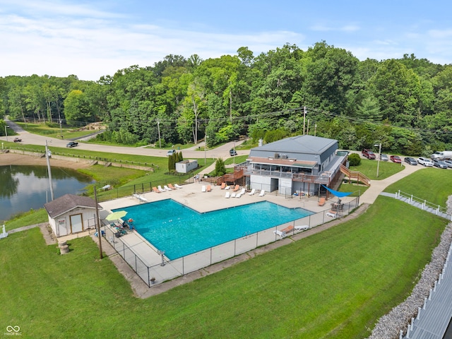 2591 S Glen Cv, Martinsville, IN 46151 - community pool with a patio area