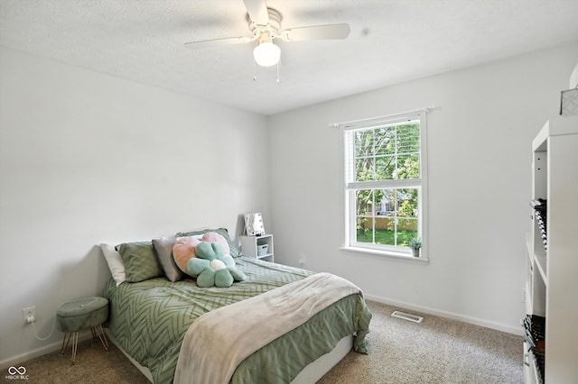 682 Shannon Ct, Noblesville, IN 46062 - carpeted bedroom featuring baseboards and ceiling fan