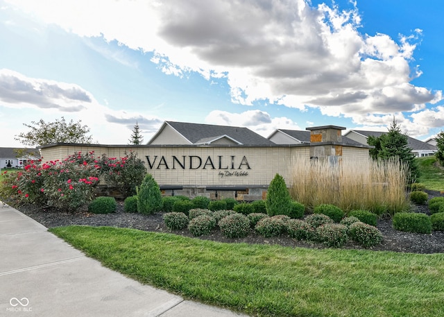 5119 Silverbell Dr, Plainfield, IN 46168 - view of community sign