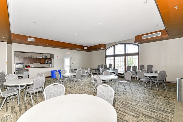 5119 Silverbell Dr, Plainfield, IN 46168 - carpeted dining room featuring recessed lighting