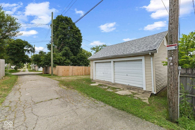 1830 Keller Ave, Columbus, IN 47201 - view of detached garage
