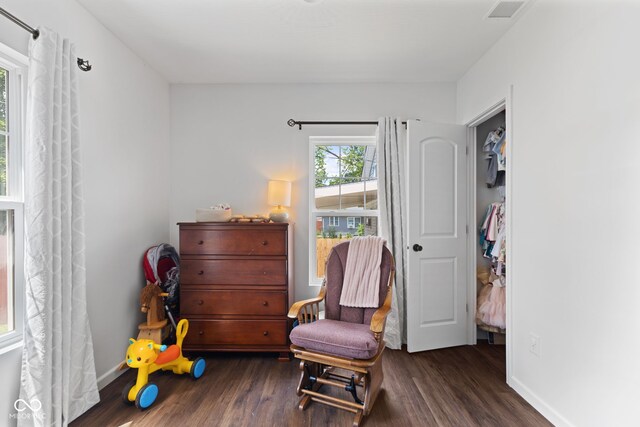 1830 Keller Ave, Columbus, IN 47201 - sitting room with wood finished floors