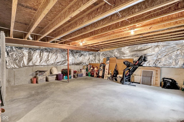 10267 Ranford Blvd, Fishers, IN 46040 - view of unfinished below grade area