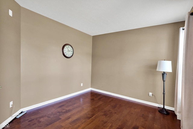 10267 Ranford Blvd, Fishers, IN 46040 - unfurnished room with baseboards and wood finished floors