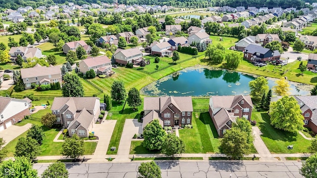 10267 Ranford Blvd, Fishers, IN 46040 - aerial view of residential area with a nearby body of water