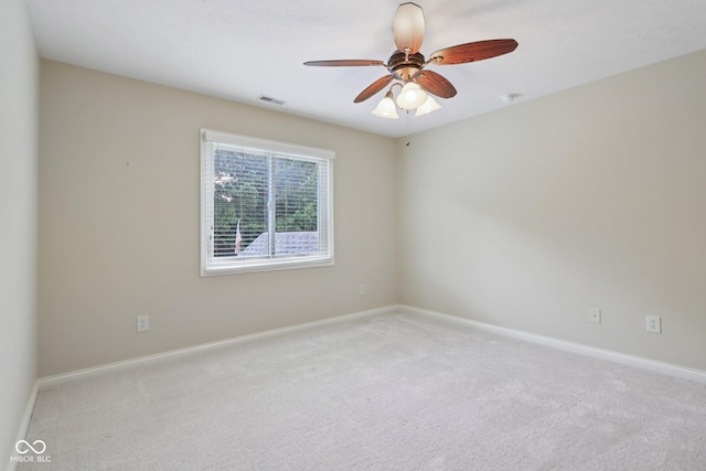7927 Broadmead Way, Indianapolis, IN 46259 - carpeted empty room featuring ceiling fan and baseboards