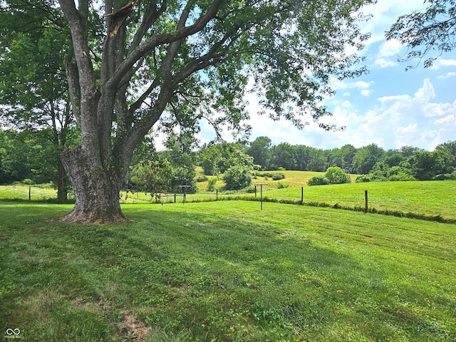 7422 S 575 W, Morgantown, IN 46160 - view of green lawn featuring a view of countryside