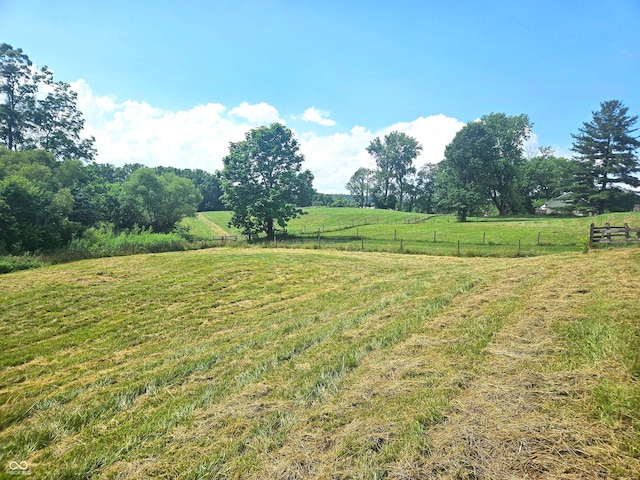 7422 S 575 W, Morgantown, IN 46160 - view of yard featuring a view of rural / pastoral area