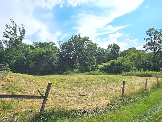 7422 S 575 W, Morgantown, IN 46160 - view of yard featuring a view of countryside and a forest view