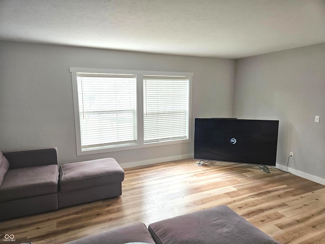 7422 S 575 W, Morgantown, IN 46160 - living area with wood finished floors and baseboards