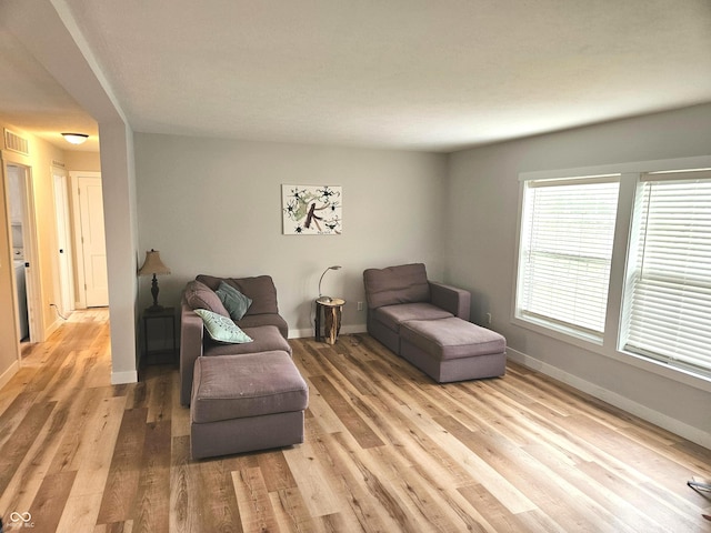 7422 S 575 W, Morgantown, IN 46160 - living room featuring light wood-style floors