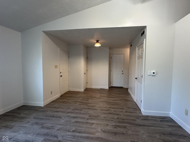 3708 Pleasant Creek Dr, Indianapolis, IN 46227 - empty room featuring dark wood-style flooring and baseboards