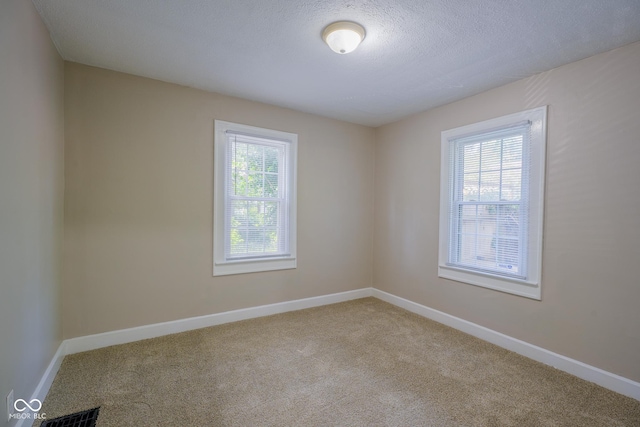 916 E 54th St, Indianapolis, IN 46220 - empty room featuring carpet and a textured ceiling