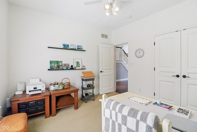 12068 Bayhill Dr, Carmel, IN 46033 - carpeted bedroom with a closet